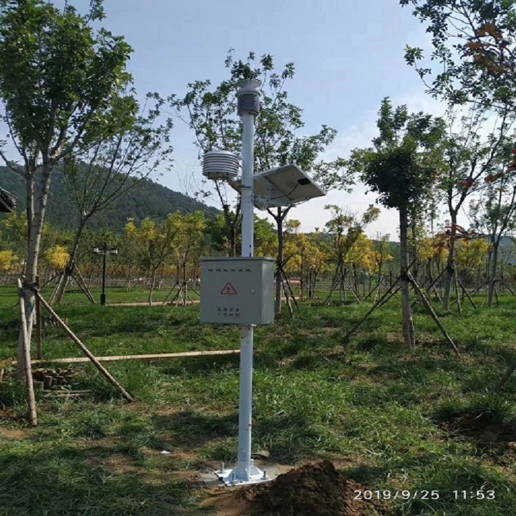 惠州公园负氧离子监测站 温湿度 噪声智能化测量设备 聚一搏 JYB-FY