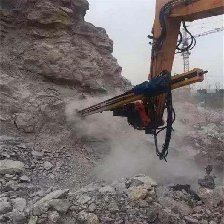 新疆吐鲁番挖机改钻机液压凿岩机 液压凿岩钻机 性能稳定