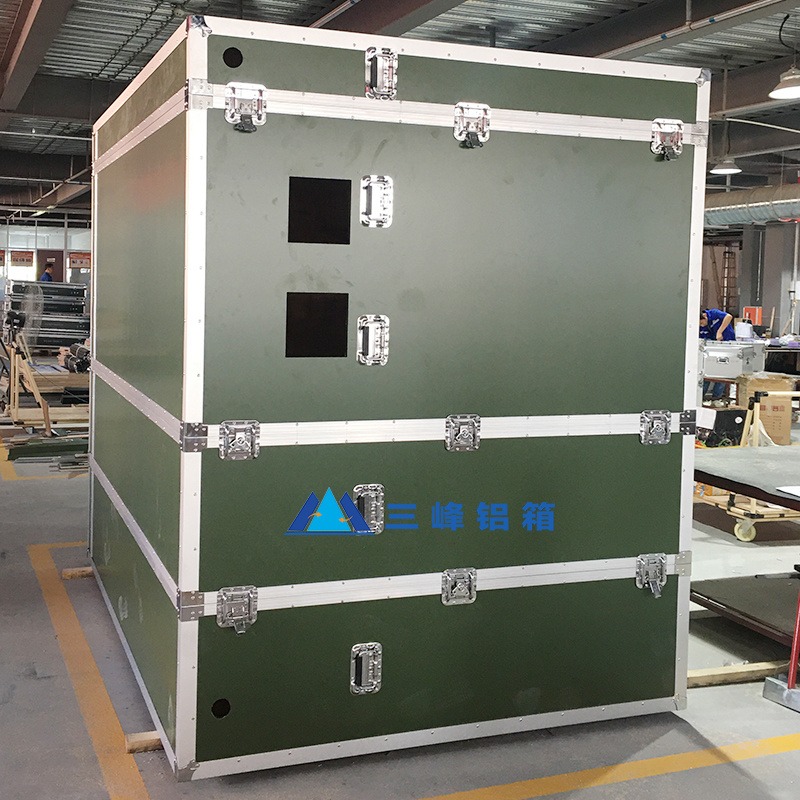铝箱航空箱订制厂 大型包装箱 LED航空箱 铝合金包装箱 长安三峰