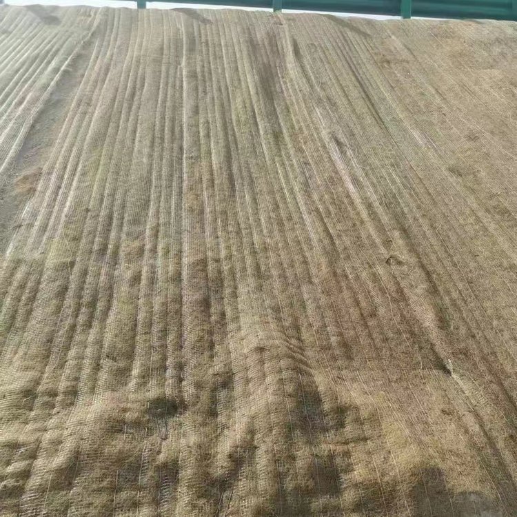 众汇土工材料荒山绿化植物纤维毯稻草植物纤维毯高边坡水土流失治理