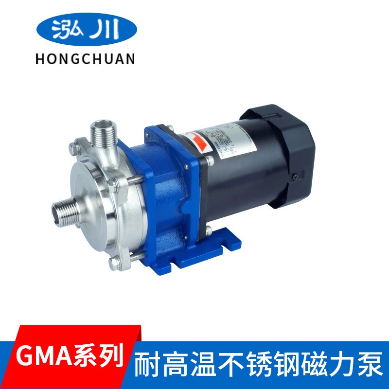 小型高温泵 GMMH21-K5 耐高温300℃ 泓川不锈钢磁力泵