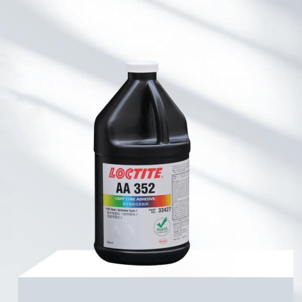乐泰352韧化透明活化剂紫外光固化胶耐化学品高湿度粘接