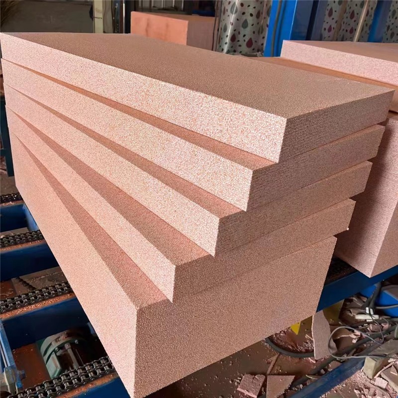 加工定制 热固型改性聚苯板真金板高密度阻燃真金板裁切方便、施工便捷