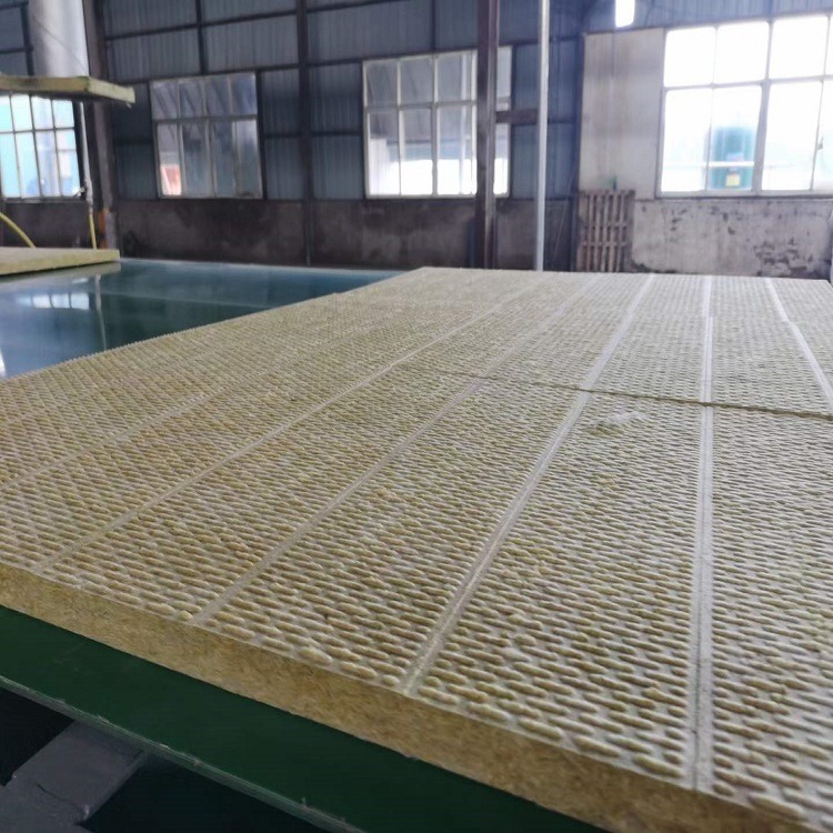 步步昇100容重岩棉板价格 6面包玻璃纤维布岩棉保温被