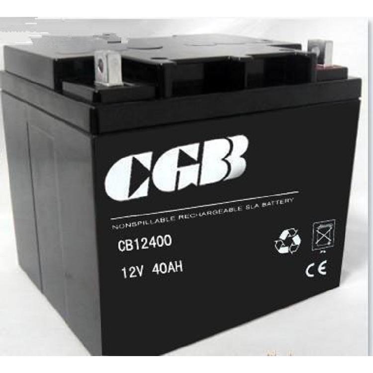 CGB蓄电池CB12400 长光电池12V40AH 铅酸蓄电池