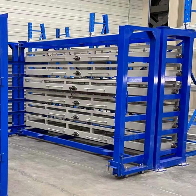 重量型仓储货架 6米钢板架子 CK-CT-17 多层分层铝板架  放铝板的抽屉架