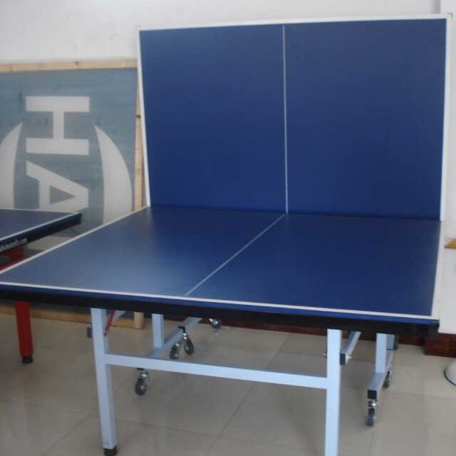 乒乓球桌 折叠带轮可移动乒乓球台案子厂家