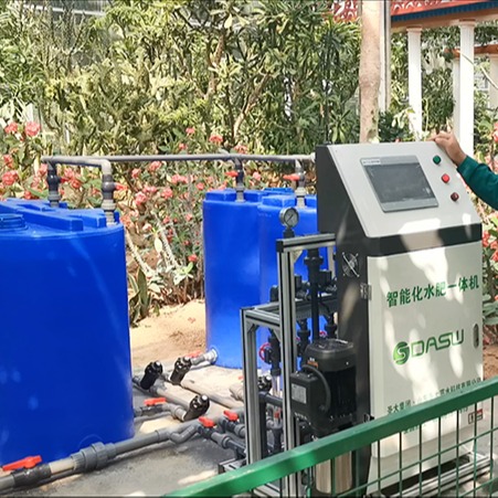 温室大棚智能水肥一体机 圣大节水灌溉施肥一体化系统 水肥一体化设备 D-JYX-B 大型农场专用自动施肥机 省工