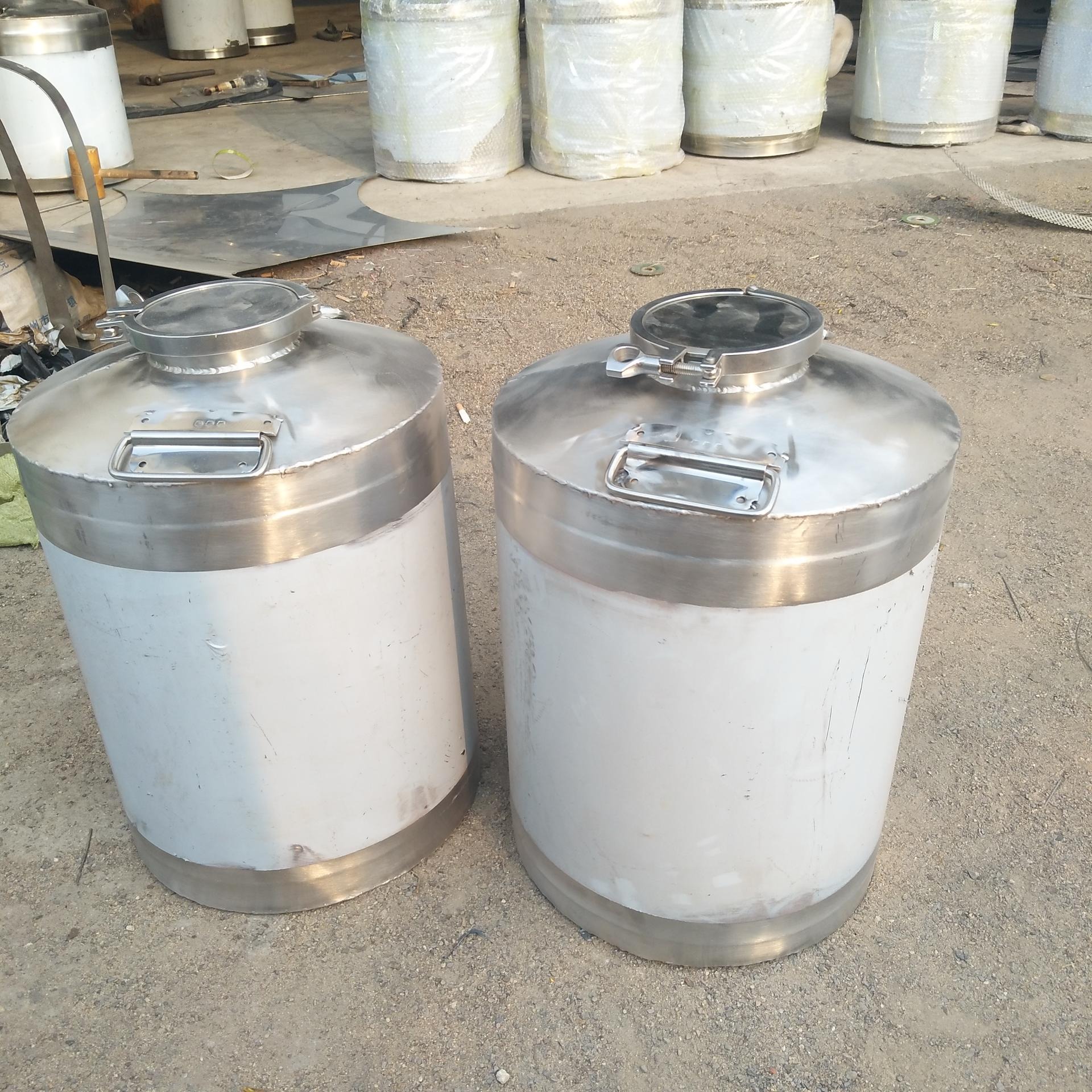 恒诚厂家 批量生产 定制100斤酒桶 不锈钢周转桶 食品级密封储酒罐