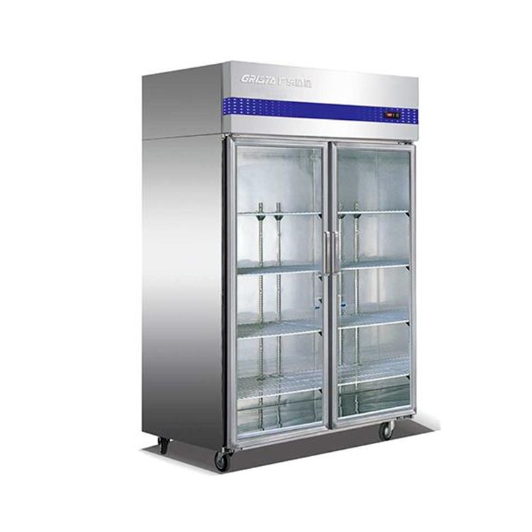 格林斯达商用冰箱 SG1.0E2大二门冷藏展示柜 经济款双大门陈列柜