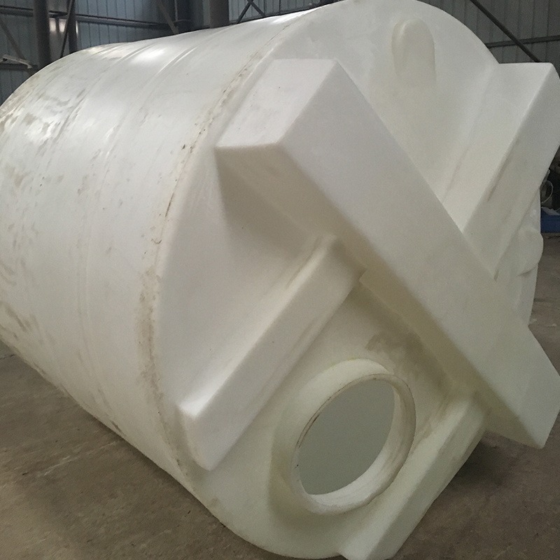 绿明辉  2立方污水处理PE加药箱 2吨立式平底耐酸碱搅拌桶图片