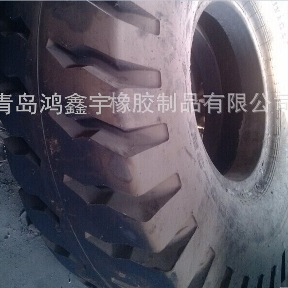 正面吊堆高机深沟花纹32层级轮胎14.00-24工程机械轮胎