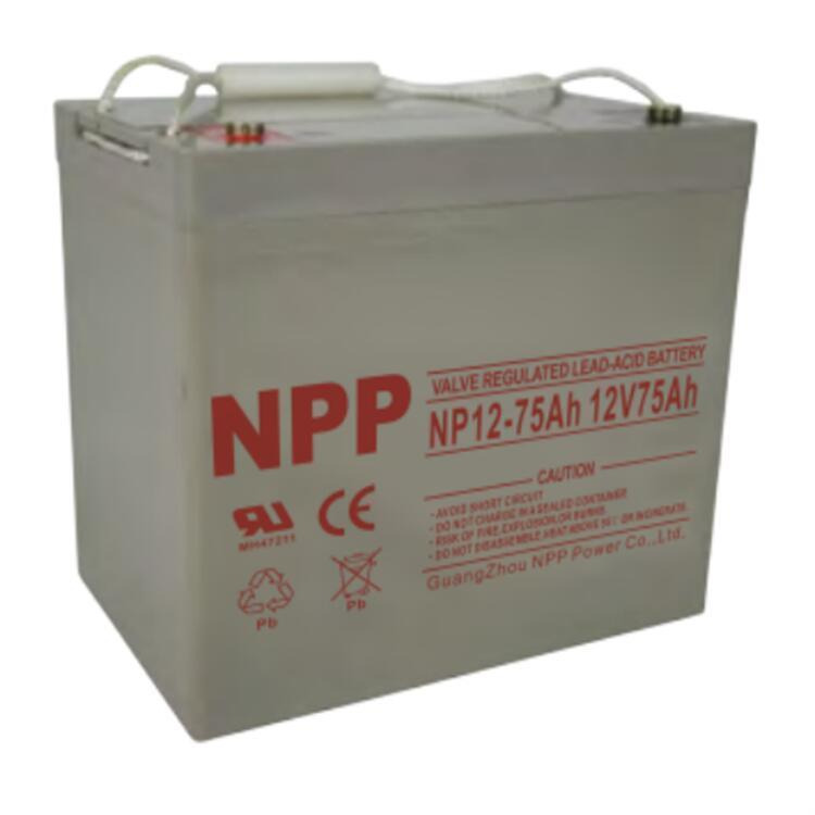 耐普蓄电池NPG12-75Ah/12V70AH胶体长寿命循环性能稳定可靠性高