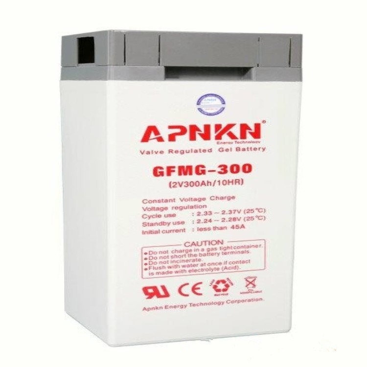 APNKN蓄电池GFMG-300品克胶体2V300AH UPS不间断电源EPS直流屏应急电源太阳能光伏风力发电通讯设备