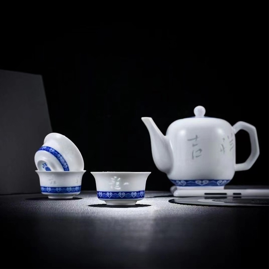 景德镇陶瓷茶杯 可加logo 亮丽陶瓷