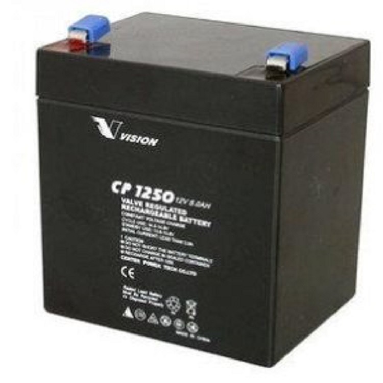 VISION铅蓄电池Accumulator CP1250H 威神12V/5.0/5.2Ah 库卡工业机器人控制柜电池图片
