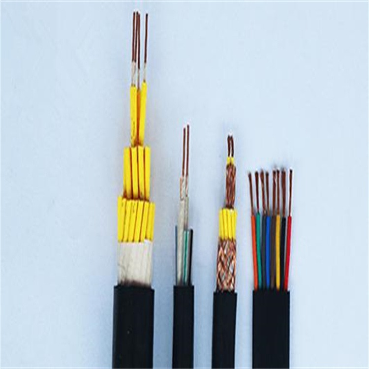 7×1.0 8×1.0 10×1.0阻燃软电缆 RVVZ22阻燃钢带铠装软电缆