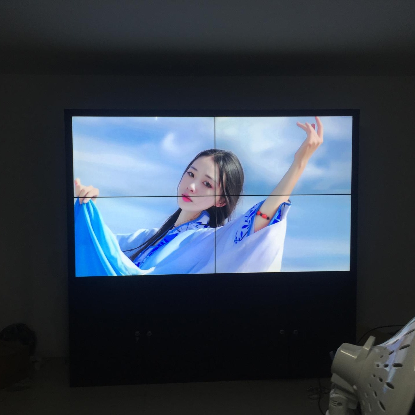 安徽拼接屏公司 芜湖 55寸液晶拼接屏 LCD大屏幕显示 拼接大屏 久屏显示