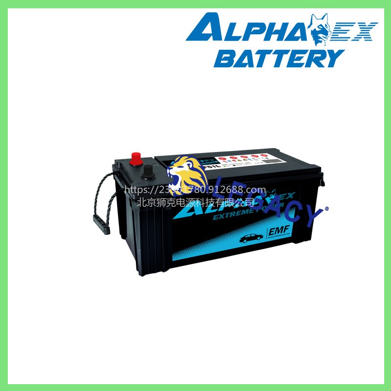 美国ALPHA蓄电池MF 210H52R工业重型设备、柴油发电机组12V200AH启动电瓶