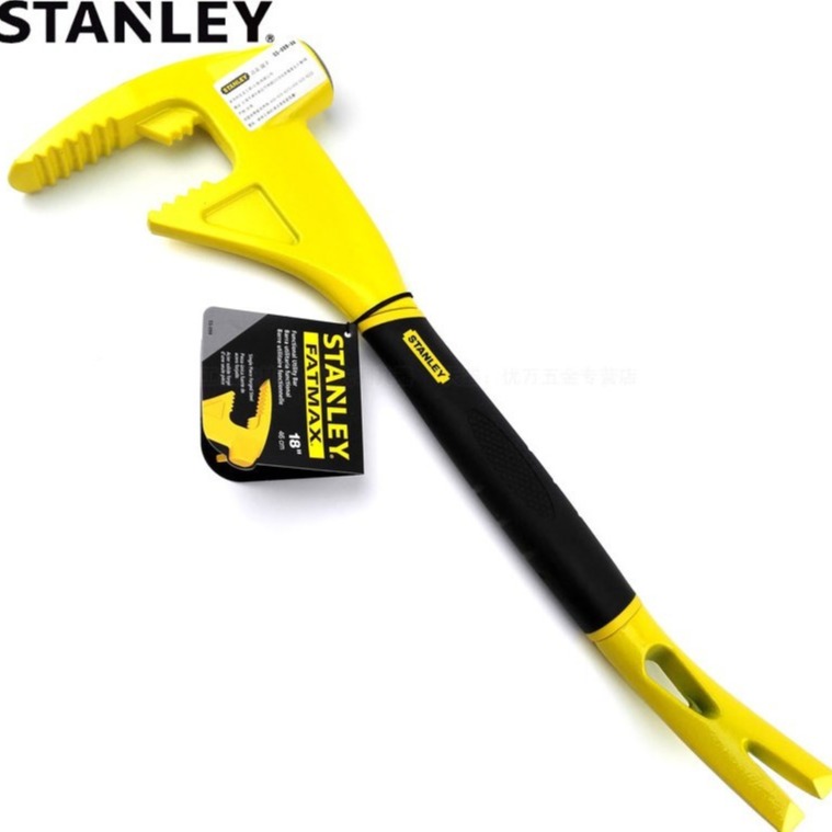 史丹利工具多功能锤子64oz 撬棒起钉抢险锤55-099-22   STANLEY工具