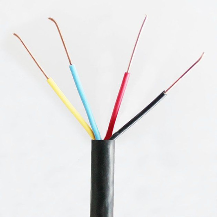 RVVP屏蔽电缆 RVVP铜丝屏蔽软芯电缆  信号线 4*2.5 4*1.5 4*4