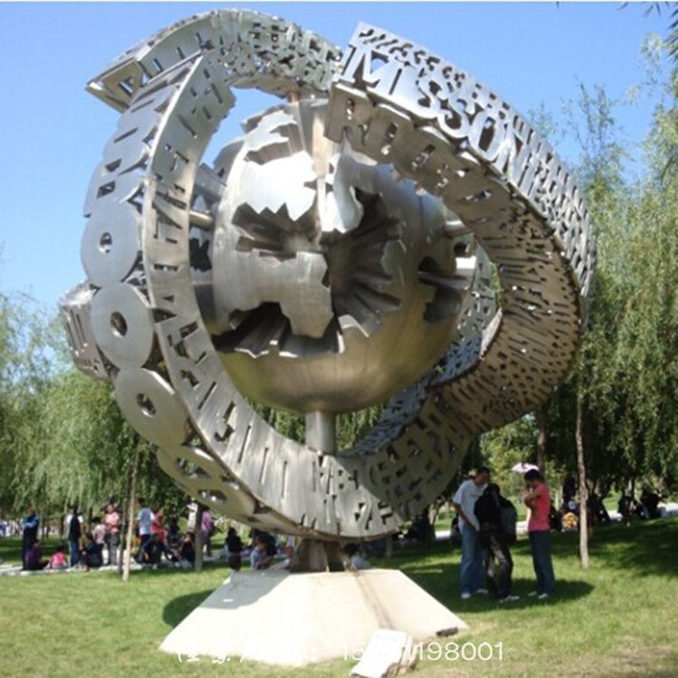 金属不锈钢雕塑制作厂家大型不锈钢雕塑 公园雕塑