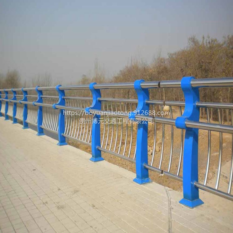 贵州sdt  景观栏杆 公园防护栏  不锈钢复合管护栏 桥梁护栏 厂家定制