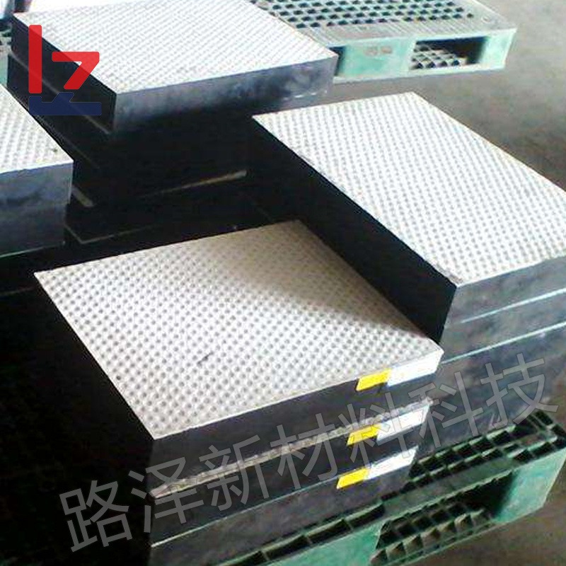 河北路泽厂家生产四氟滑板橡胶支座 矩形板式橡胶支座图片
