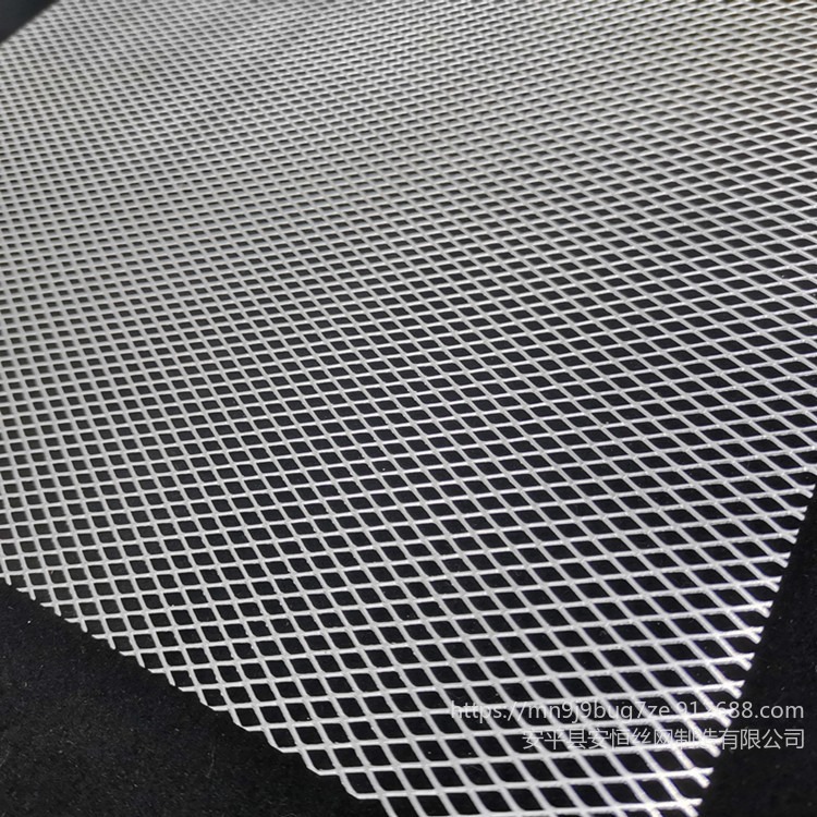 0.25mm厚铝网孔径1.53mm 净水过滤用铝网 铝板菱形网 耐腐蚀 安恒