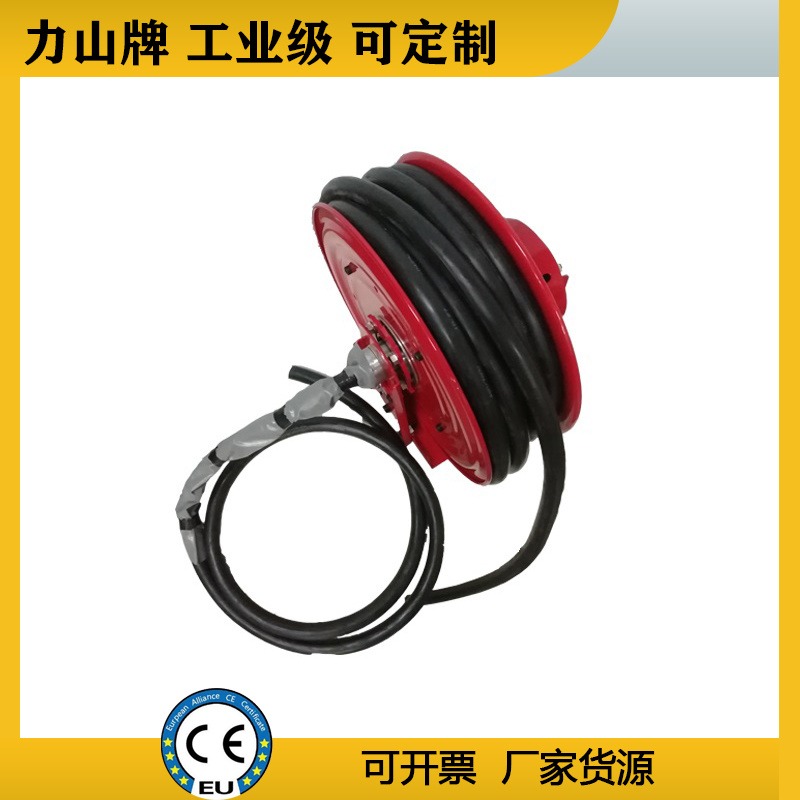电缆卷盘3相电鼓卷线器液压软管卷盘工业自动高压电缆卷管器 ASSC370D 力山 SUPERREEL