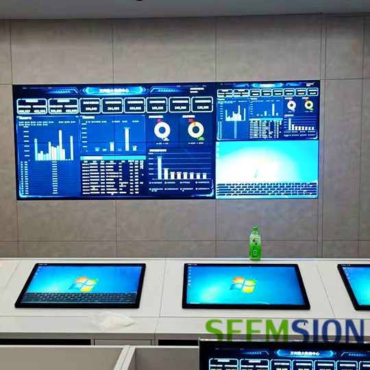 福建厦门液晶拼接屏LCD室内会议室监控室显示大屏幕安装销售品牌厦美视MS-L55335