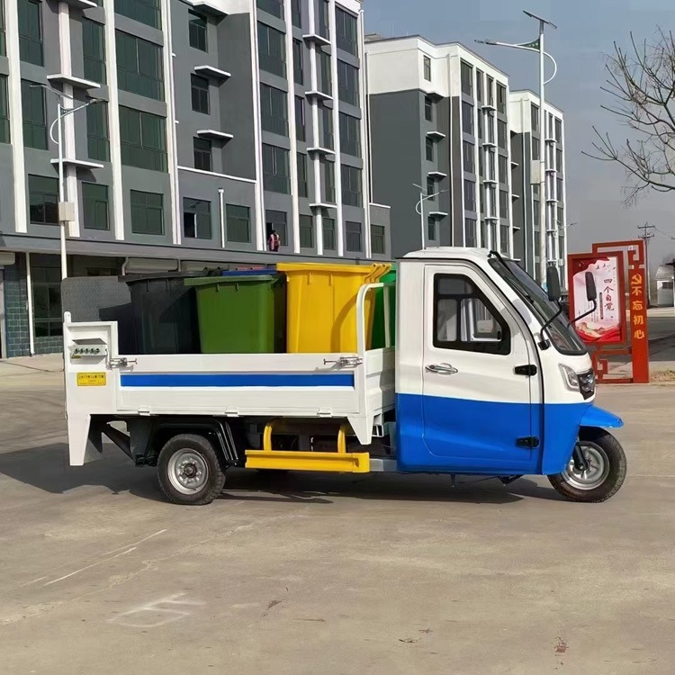 恒领 环卫物业垃圾车 垃圾桶运输保洁车 电动尾板垃圾车