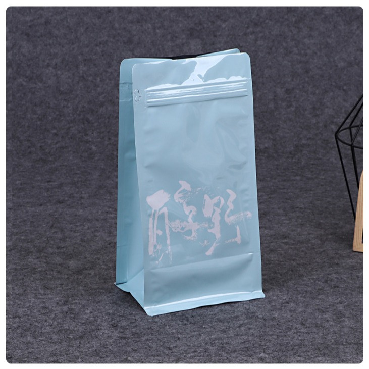 龙硕厂家定制彩印食品包装袋 塑料磨砂八边封袋宠物粮食铝箔袋定做