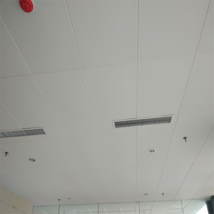 商场专用豪瑞厂家生产的天花板吊顶 岩棉吸音天花板 饰面平滑不聚灰尘