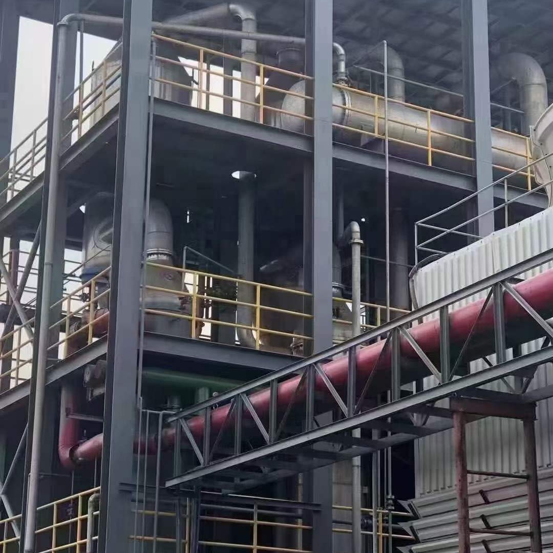 二手蒸发器 强制循环浓缩蒸发器  25吨蒸发量. 2205双相钢钛材三效 成行机械 型号齐全 来电咨询