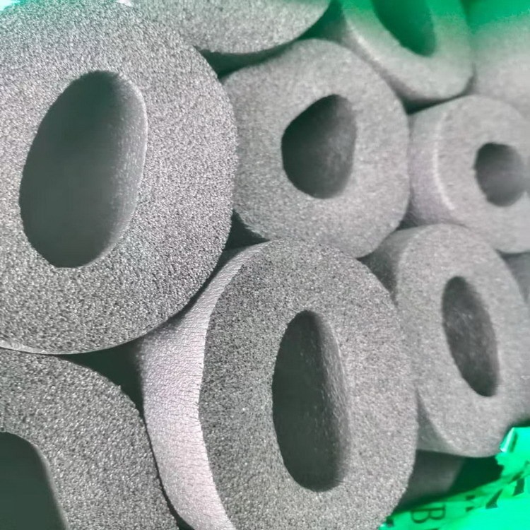 华美b2级橡塑保温管总代直供连江县 贴铝箔橡塑保温管厂家供应