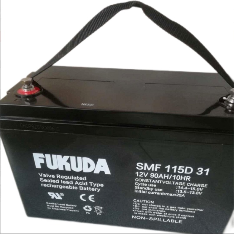 FUKUDA蓄电池ES100-12现货供应12V100AH通信UPS配套电源图片