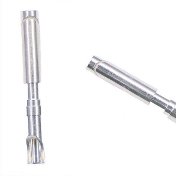 医疗连接器插针 镀银pogopin充电针  大电流 导电铜针图片