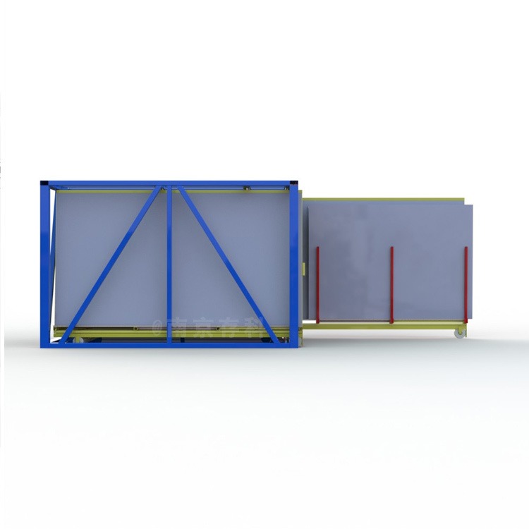 立式板材货架 不锈钢板立着放 立式钢板存储架图片