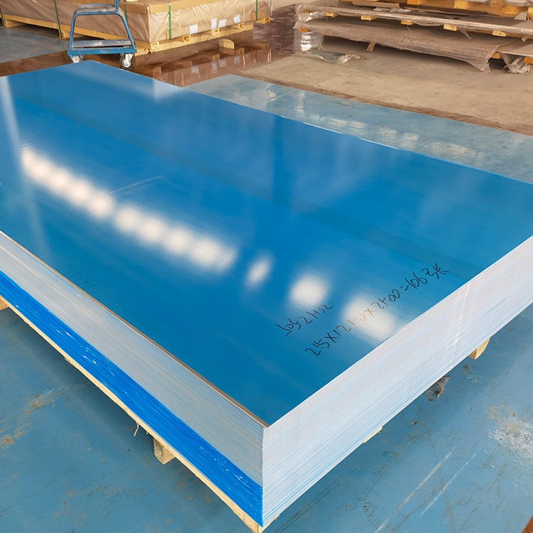供应6061铝板 光亮铝板 6061-T6硬态铝板 环海高强度铝板
