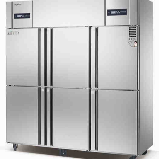 美厨商用冰箱 AERF6IM六门风冷双温冰箱 六门冷冻冷藏冰箱