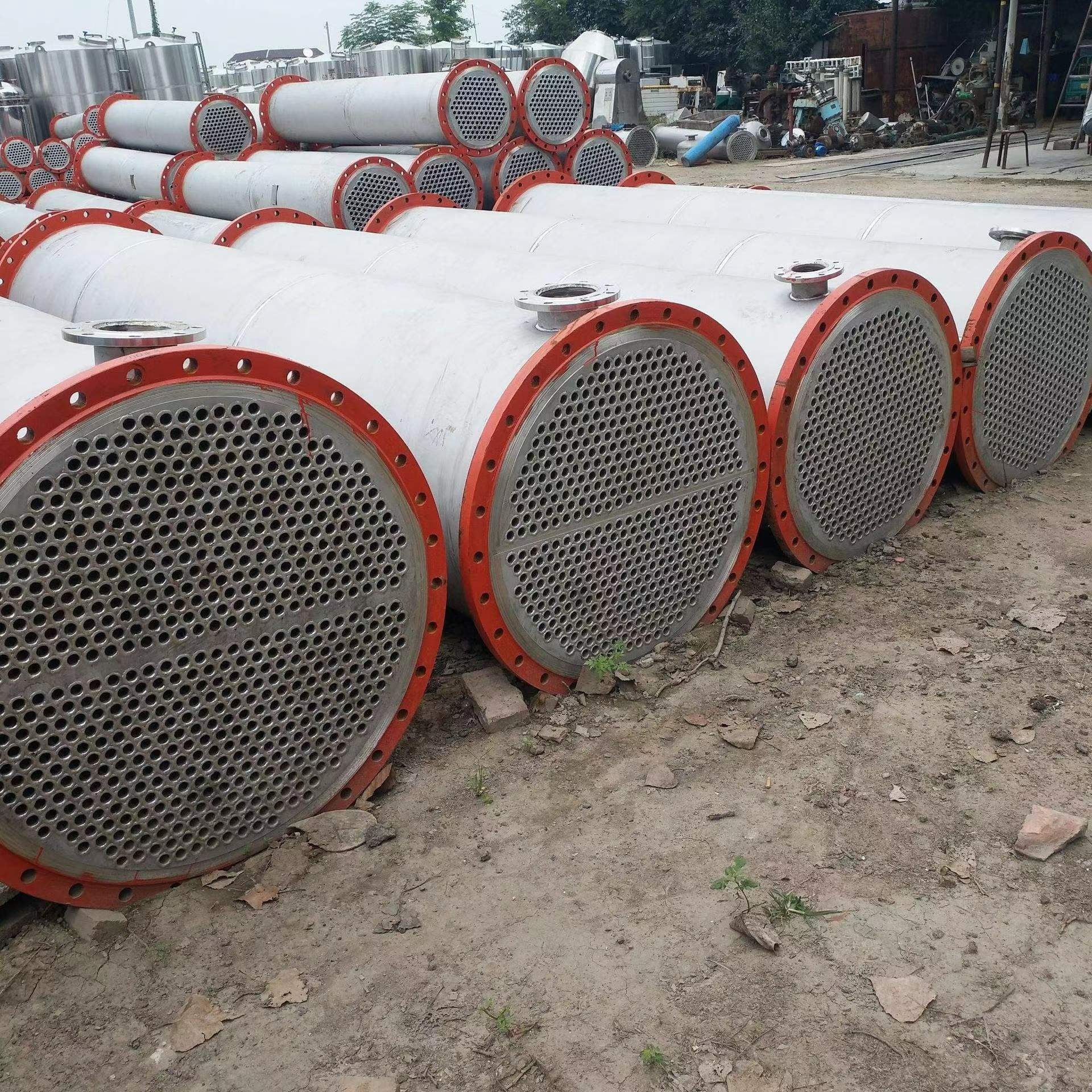 工业不锈钢蒸发式 列管冷凝器 换热降温设备 运转平稳