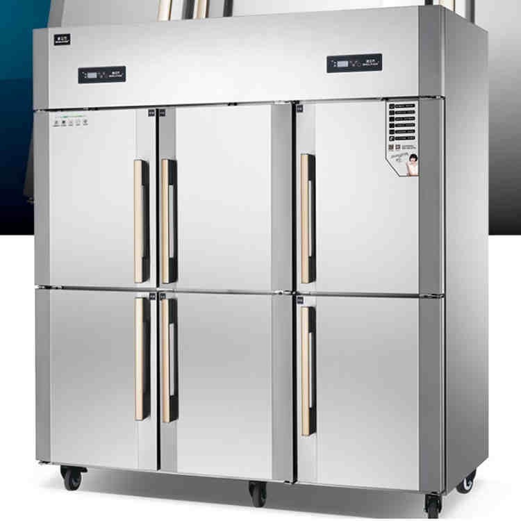 冰立方商用冰箱 AF6六门风冷冷冻冰箱 欧款风冷冷冻柜