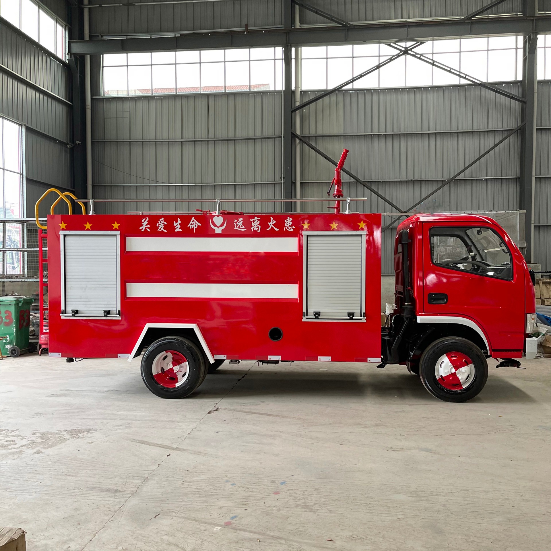 永固威 5吨消防车 东风牌应急抢险车 配专用消防泵功率60kw EQ1060TJ20D3