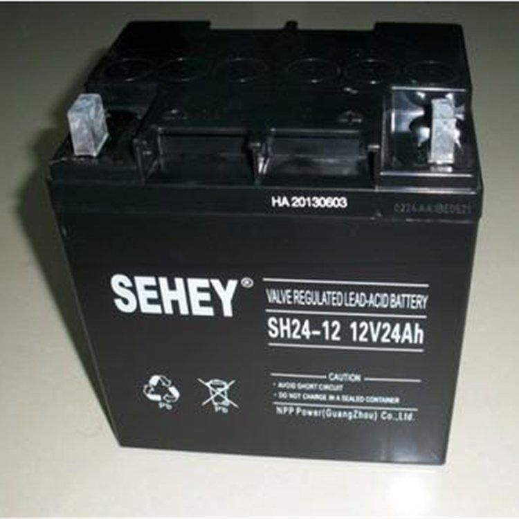 SEHEY西力蓄电池SH24-12胶体铅酸电瓶组免维护UPS不间断电源EPS直流屏应急能源太阳能光伏