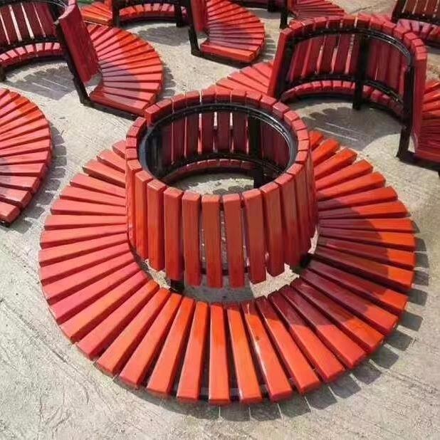 北京防腐木公园椅 景区靠椅 铸铁公园椅 毕氏量大价优图片