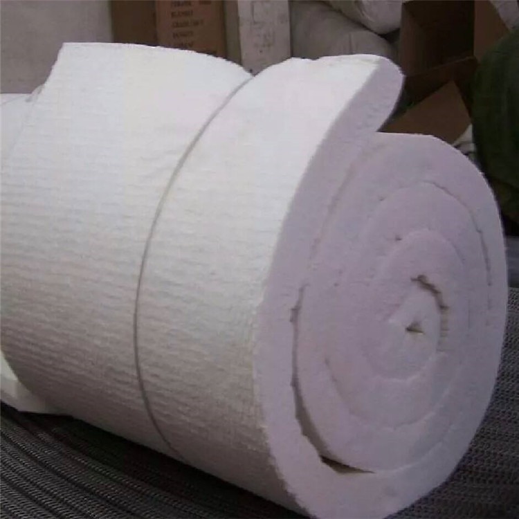 唐山5厘米厚硅酸铝耐火纤维毯 针织硅酸铝保温棉毯质量保证