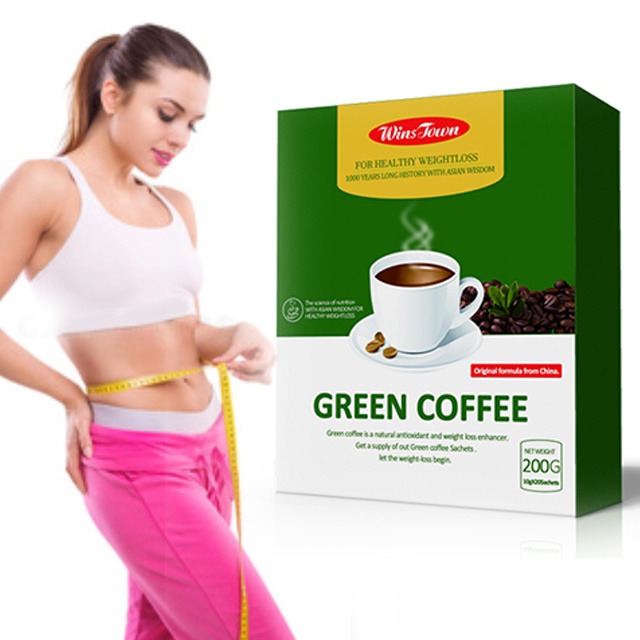出口速溶三合一咖啡green coffee Slimming Weight loss coffee