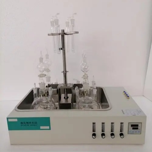 单独可调 水质硫化物酸化吹气吸装置 水质硫化物的测定