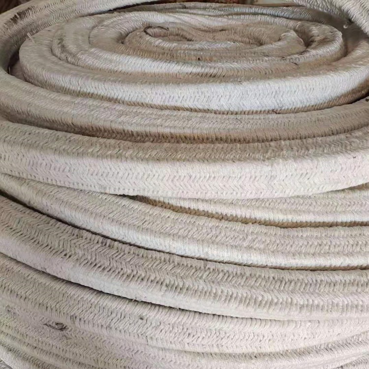 惠东陶瓷纤维盘根 机械设备专用防火密封绳 阻燃方绳圆绳异形绳生产厂家图片